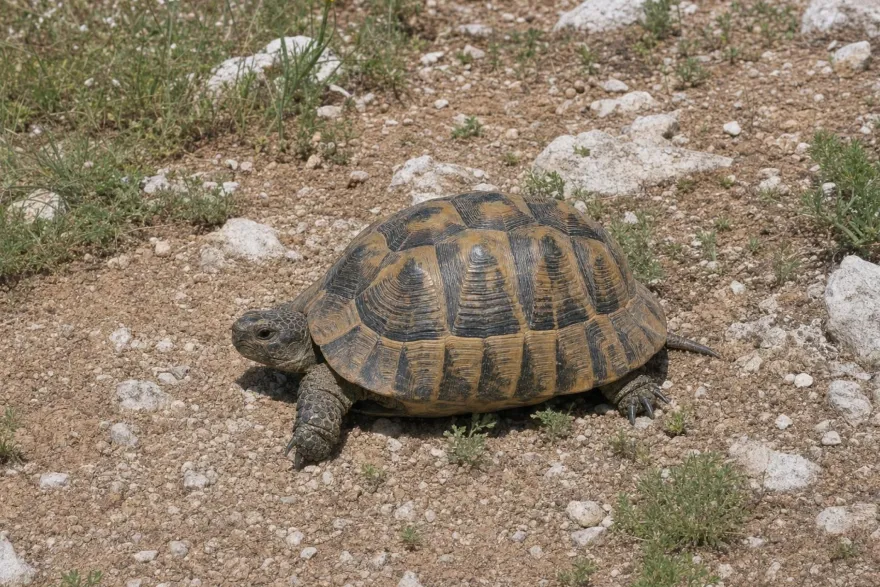 Maurische Landschildkröte, Testudo graeca