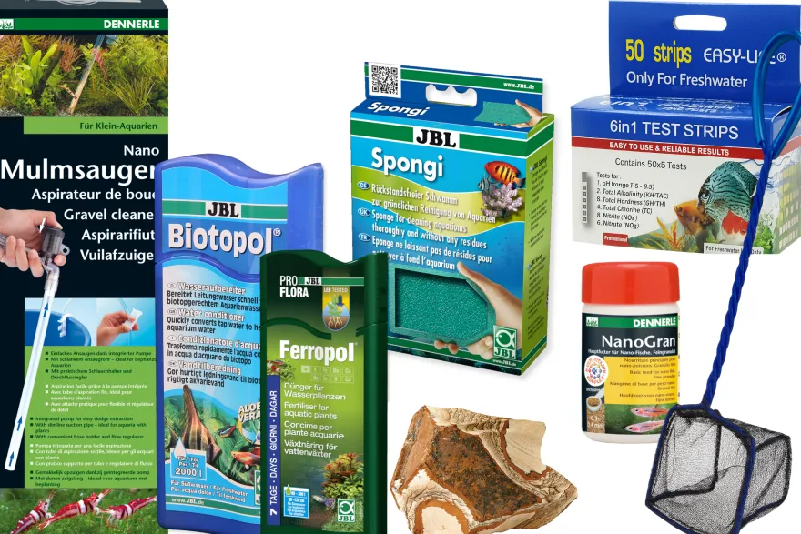 Nano Starter Set für Minifische - Einsteigerkomplettpaket