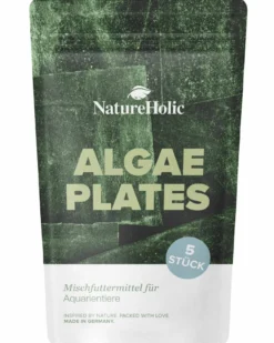 NatureHolic AlgaePlates Algenfutterblätter, 5 Stück