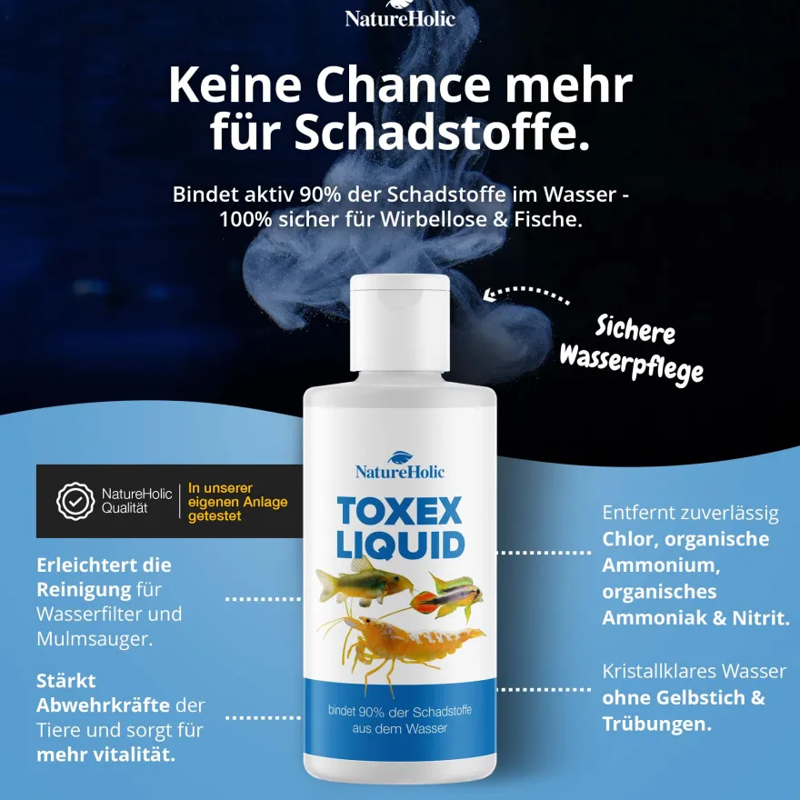 NatureHolic Aquarium Soforthilfe Wassertest Set