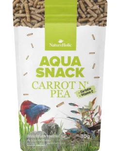 NatureHolic AquaSnack Carrot'n Pea Sticks, Futtersticks, 30 g