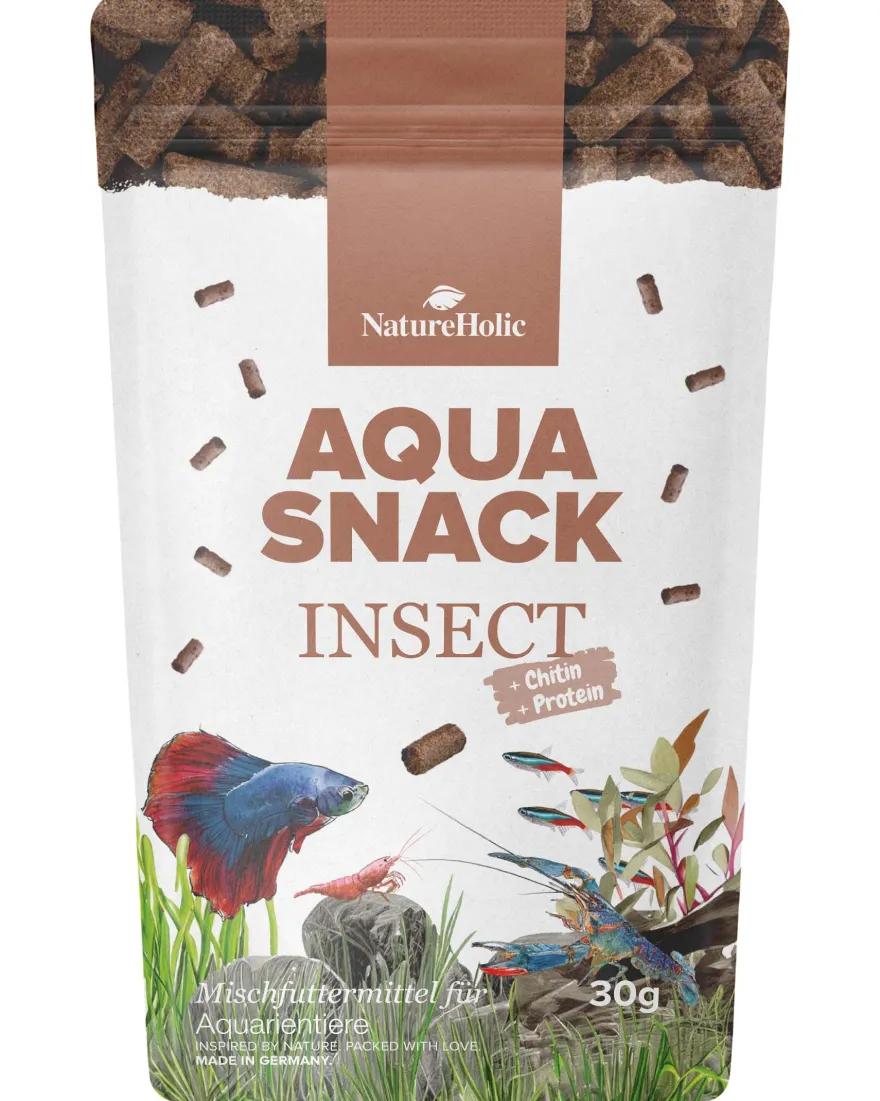 NatureHolic AquaSnack Insect Sticks, Futtersticks, 30 g