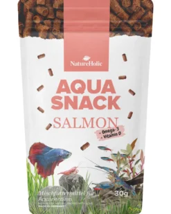 NatureHolic AquaSnack Salmon Sticks, Futtersticks, 30 g