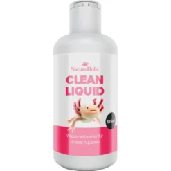 NatureHolic Axolotl Clean Liquid, Wasseraufbereiter für Axolotl-Aquarien, 125 ml