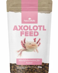 NatureHolic AxolotlFeed, Axolotl Spezialfutter, 50 g