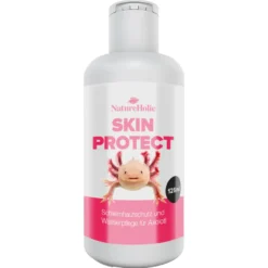 NatureHolic Axolotl Pflege-Set, Wasserpflege, Schleimhautschutz & Spezialfutter