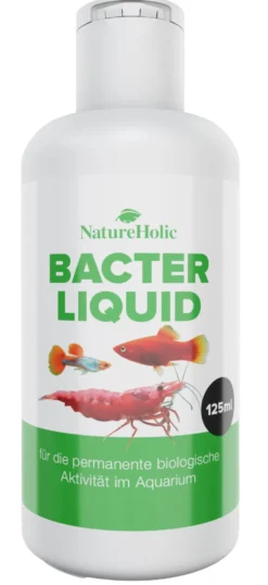 NatureHolic Bacter Liquid, Filterstarterbakterien, 125 ml
