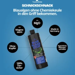 NatureHolic Blue Algae Stop, Blaualgen Entferner, 250 ml