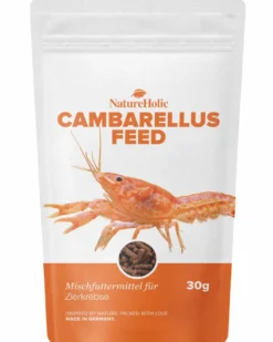 NatureHolic Cambarellusfeed, CPO und Zwergkrebsfutter, 30 g
