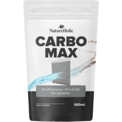 NatureHolic Carbo Max, Aktivkohle fürs Aquarium, 100 ml