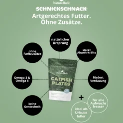 NatureHolic CatfishPlates, Algentafeln für alle Saugwelse, 5 Stück