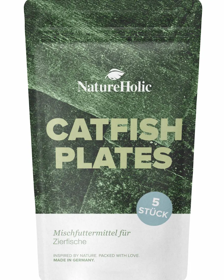 NatureHolic CatfishPlates, Algentafeln für alle Saugwelse, 5 Stück