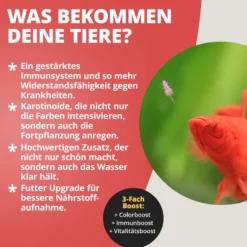 NatureHolic Color Drops, Fischfutter Zusatz für intensive Farben, 30 ml