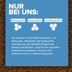 NatureHolic Color Feed, Zierfischfutter zur Farbverstärkung, 30 g