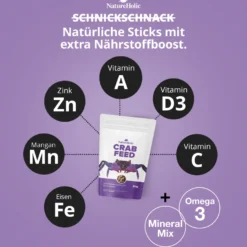 NatureHolic Crabfeed, Krabbenfutter, 30 g
