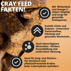 NatureHolic Crayfeed, Krebsfutter, 30g