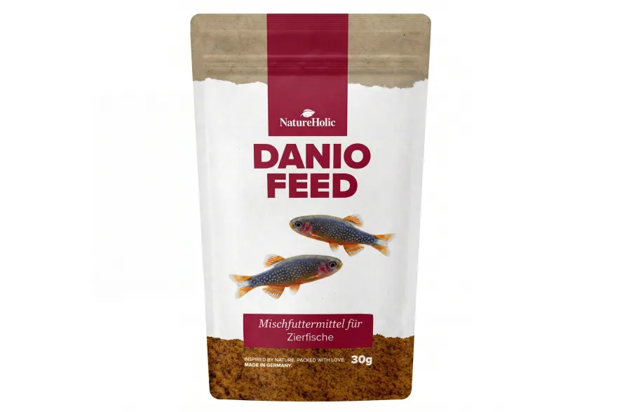 NatureHolic DanioFeed – Spezialfutter für kleine Danio-Arten – 30 g