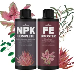 NatureHolic Dünger Starter-Set, Aquarium Flüssigdünger, 2 x 250 ml