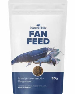 NatureHolic Fanfeed, Fächergarnelen Futter, 30 g
