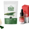 NatureHolic Garnelenfutter Set - Mainfeed & Color Drops, Hauptfutter & Farbstärkung