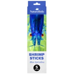 NatureHolic Garnelen Lollies „Blue Spirulina“, 5 Lollis
