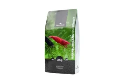 NatureHolic Garnelensand Schwarz – Aquariensand für Garnelen – 3 kg