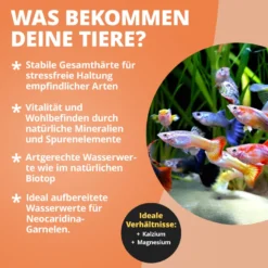 NatureHolic GH Salt, Aufhärtesalz zur Erhöhnung der Gesamthärte, 100 g