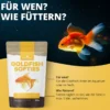 NatureHolic Goldfish Softies, Goldfischfutter, 130 g