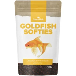 NatureHolic Goldfish Softies, Goldfischfutter, 130 g