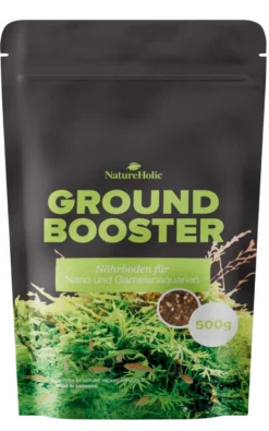 Natureholic GroundBooster, Nährboden für Nano & Garnelenaquarien, 500 g