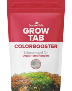 NatureHolic Grow Tab Colorbooster, Effektive Düngetabs, 50 g
