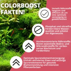 NatureHolic Grow Tab Colorbooster, Effektive Düngetabs, 50 g
