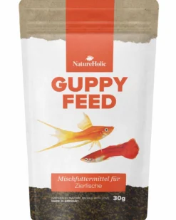 NatureHolic Guppyfeed, Futter für Guppy, 30 g