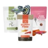 NatureHolic Guppy Futter Bundle, Softgranulat, Flocken & Hafttabletten