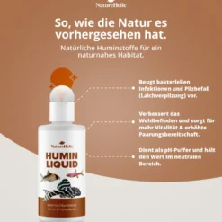 NatureHolic Humin Liquid, Wasseraufbereiter, 125 ml