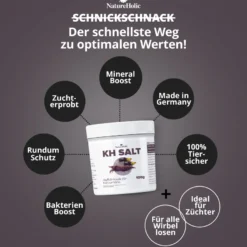 NatureHolic KH Salt, Aufhärtesalz zur Erhöhnung der Karbonathärte, 100 g