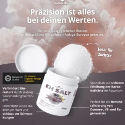 NatureHolic KH Salt, Aufhärtesalz zur Erhöhnung der Karbonathärte, 100 g