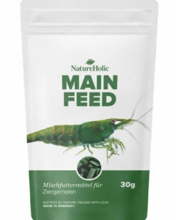 NatureHolic Mainfeed, Garnelen Futter, 30 g