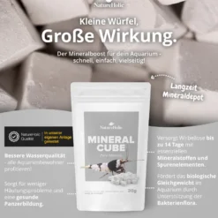 NatureHolic MineralCube Pure Mineral, Mineralfutter, 30 g