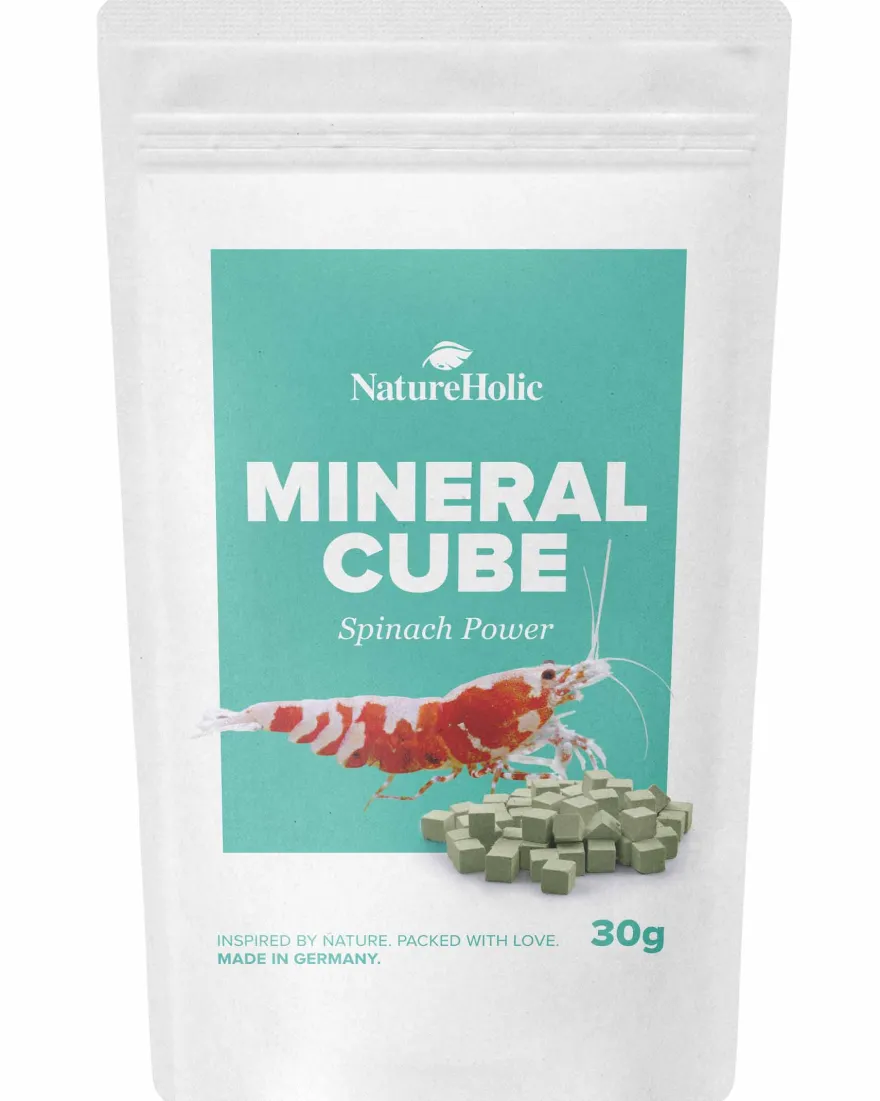 NatureHolic MineralCube Spinat Power, Mineralfutter, 30 g