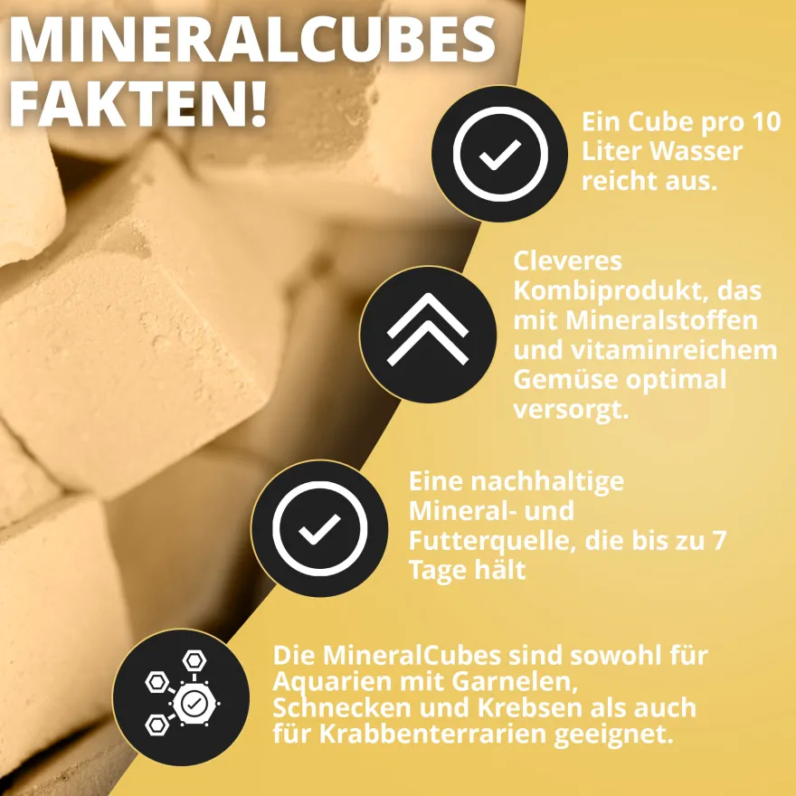 NatureHolic MineralCube Vitamine Power, Mineralfutter, 30 g
