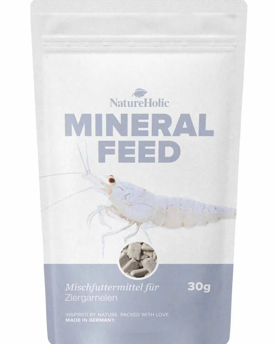 NatureHolic Mineralfeed, Garnelenfutter, 30 g