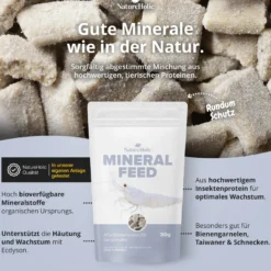 NatureHolic Mineralfeed, Garnelenfutter, 30 g