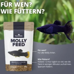 NatureHolic MollyFeed, Fischfutter, 30 g