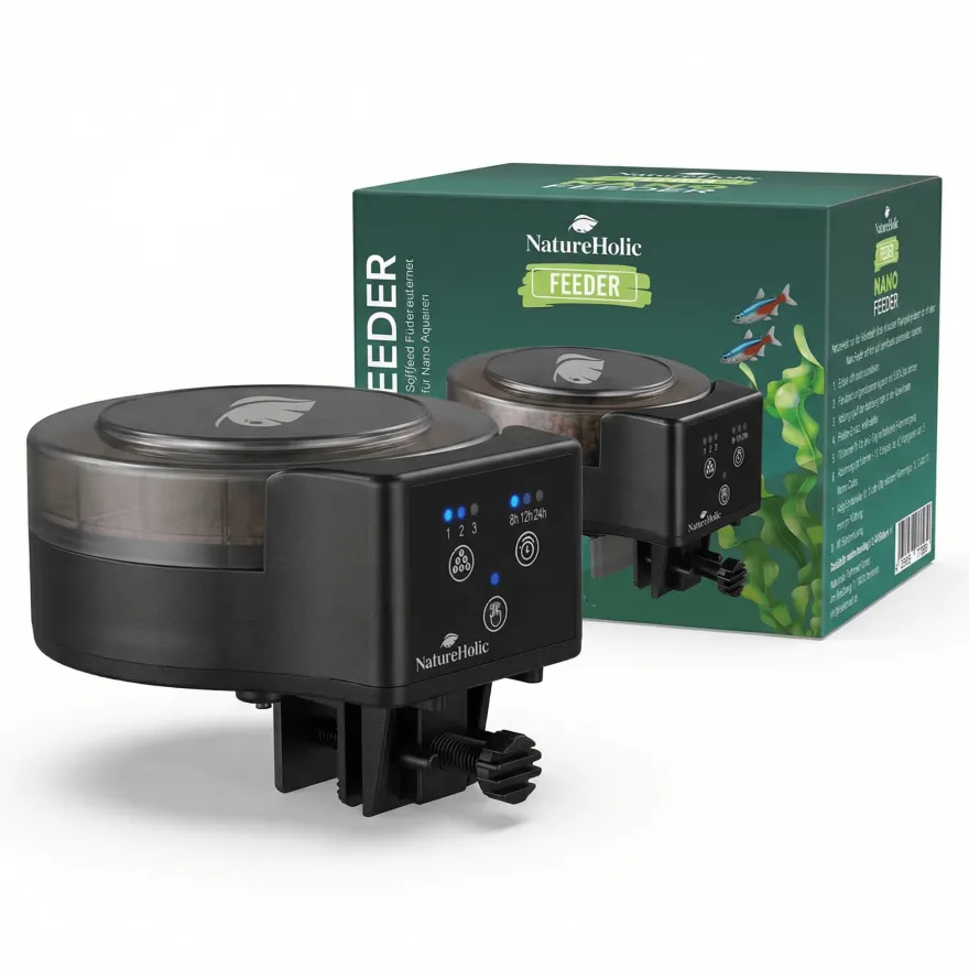 NatureHolic Nano Feeder, Aquarium Futterautomat