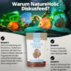 NatureHolic NatureHolic Discusfeed, Granulatfutter für Diskusfische, 130 g