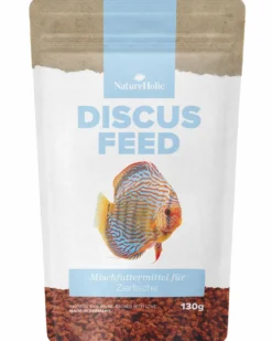 NatureHolic NatureHolic Discusfeed, Granulatfutter für Diskusfische, 130 g