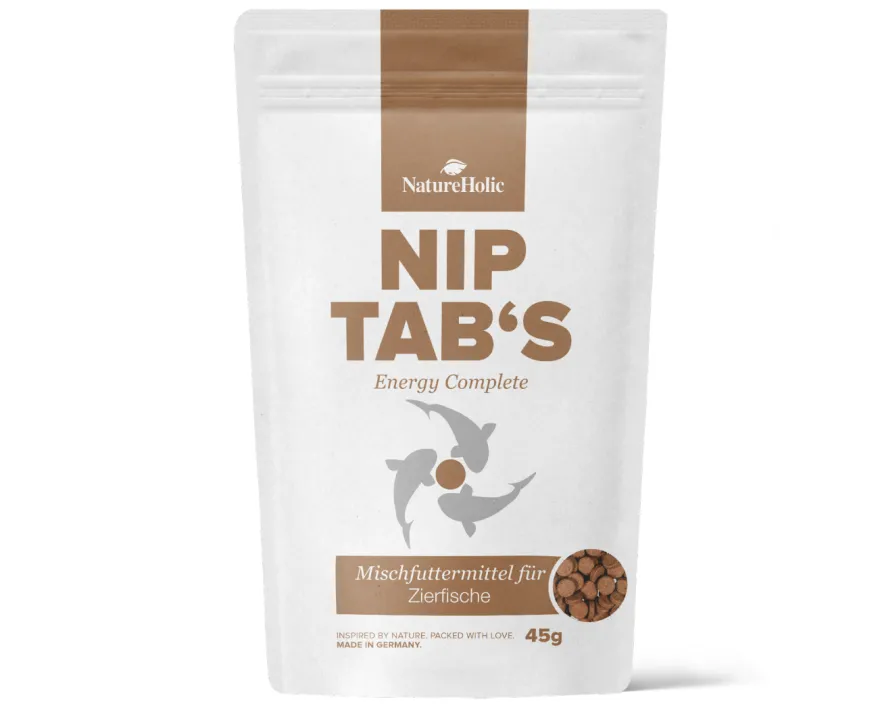 NatureHolic NipTabs Energy Complete, Hafttabletten, 45 g