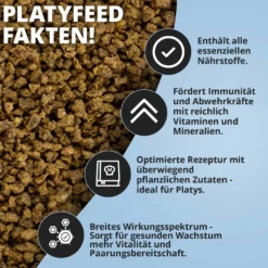 NatureHolic PlatyFeed, Fischfutter, 30 g