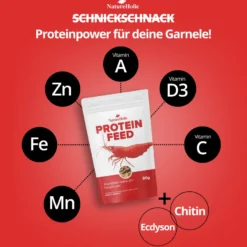 NatureHolic Proteinfeed, Garnelenfutter, 30 g